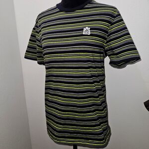 HUF Men's striped tshirt